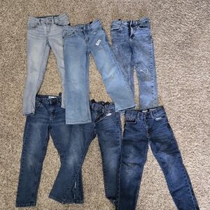 Kid's Blue Jeans Bundle 6T